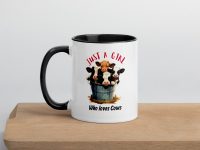 Mug with Inside Color (Just a Girl)