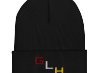 Show school pride with this (School Initialed Cuffed Beanie).
