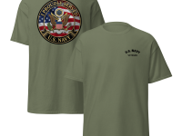 U.S. NAVY VET  (Front & Back Print)