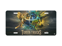 Toyota Trucks License Plate