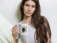 Moove-I Need Coffee Mug (Double Sided Print)